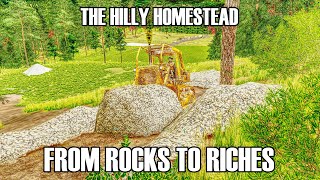 From Rocks To Riches The Hilly Homestead  FVBC FS22  100s Of Realism Mods and Hardcore Economy [upl. by Aicemed654]