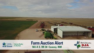 Farm Auction in Causey NM [upl. by Eiramik]