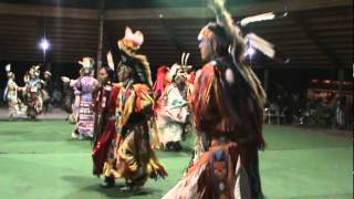 Two Step Dance Special first song Arrow Lakes Powwow 2012 [upl. by Odrareg]