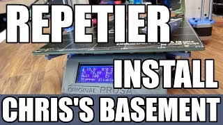 Repitier Firmware Install  How To  Chriss Basement [upl. by Endora]