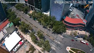 CDMX I PASEO DOMINICAL DESDE PASEO DE LA REFORMA 🚴🏽‍♀️🚴🏽 ENVIVO [upl. by Andrel]