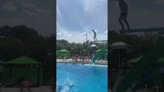 Bro jumps of a high diving board [upl. by Yasdnil]