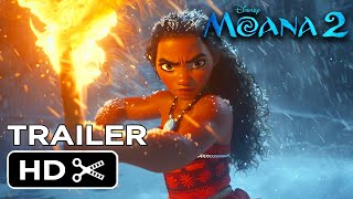 MOANA 2 2024 New Trailer  Dwayne Johnson Disney Animation Concept [upl. by Tenner]