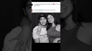 Instagram official Marco Gallo Heaven Peralejo exchange I love yous in birthday post [upl. by Meerek]