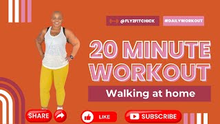 Energy Boost 20 Minute Low Impact Walking Workout [upl. by Erej121]