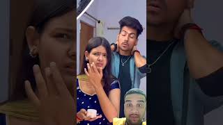 Meri angdai 🤪😜 couple couplegoals comedy prasvcreation goldenplaybutton teamprasvreels love [upl. by Eerolam]