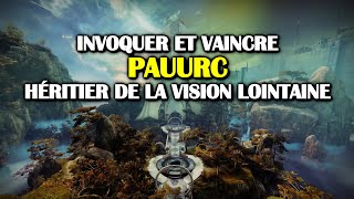 Destiny 2  Vaincre Pauurc Héritier de la vision lointaine boss caché de la Cité des rêves [upl. by Loresz]