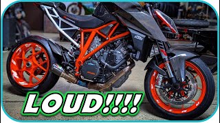 KTM SUPERDUKE PURE SOUND ONBOARD  AUSTIN RACING EXHAUST  KISCHARDIO [upl. by Dale]