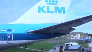 Old pre flight safety video KLM Boeing 747 [upl. by Elamef]