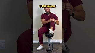 Massage to soothe shin splints pain [upl. by Iralam]