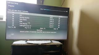 How to retune freeview on a Panasonic Smart TV its pretty easy to do [upl. by Eitsirk275]