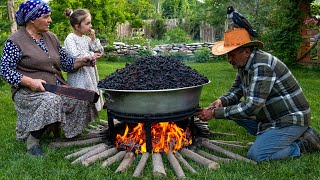 From Harvest to Storage Preserving Mulberries for Winter [upl. by Lorinda]