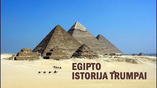 Egipto istorija trumpai [upl. by Ericksen]