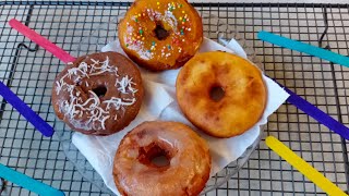 Doughnuts without yeast recipe by Happy belly [upl. by Bueschel]