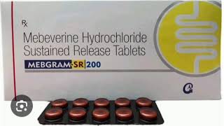 MEBGRAM SR 200 Tablets Mebeverine Hydrochloride Sustained Release Tablets [upl. by Namwob]