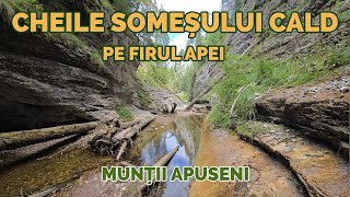 Cheile Someșului Cald și Tăul Vărășoaia Munții Apuseni  plimbare scurtă pe firul apei și retur [upl. by Naujyt]