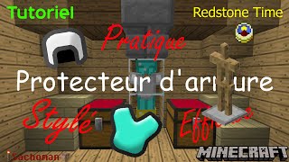 Protecteur darmure Tuto redstone minecraft [upl. by Zeitler]