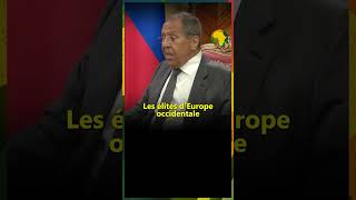 Lavrov fait le parallèle historique entre une quotpage honteusequot de lEurope et la situation actuelle [upl. by Sung]