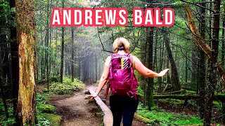 Hiking to Andrews Bald at Clingmans Dome Great Smoky Mountains [upl. by Skilken]