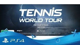 Tennis World Tour  Career Mode  PS4 [upl. by Elnar]