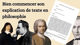 Méthode de lexplication de texte en philosophie  4 étapes pour réussir lintroduction [upl. by Eatnahc928]