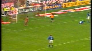 4 Spieltag  19971998  1 FC Kaiserslautern  FC Schalke 04 30 [upl. by Urial]