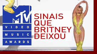 O que VOCÊ NÃO PERCEBEU de Britney Spears  Make Me Myself And I no VMA 2016 [upl. by Direj]