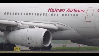 Hainan Airlines Airbus A330243 B6089 takeoff at Berlin Tegel airport [upl. by Salter86]