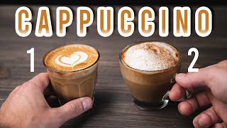 Learn How To Make a Cappuccino  2 Methods amp Recipes [upl. by Denyse28]