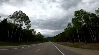 Quebec Driving 039 Time Lapse Tadoussac To Saguenay QC [upl. by Lorollas]