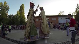 Gegants de CassÃ de la Selva  La Convidada dels Gegants de Llagostera 21102018 [upl. by Spitzer]