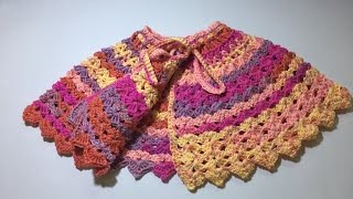 Tuto pèlerine capeline facile au crochet [upl. by Garwin827]