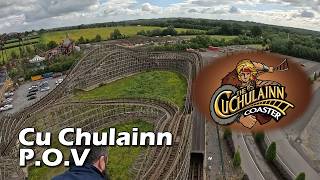 The BEST Wooden Coaster in the British Isles  Cú Chulainn  Emerald Park  POV  4k 60fps [upl. by Jamison]