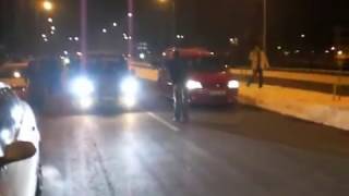 Volkswagen Caddy vs Fiat Doblo Drag [upl. by Marjana]