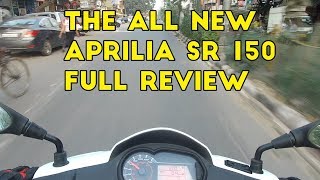 New Aprilia SR150 2018 Edition  Everything you need to know  Gaurav Parashar [upl. by Henn]