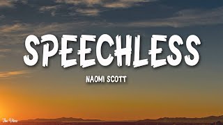 Naomi Scott  Speechless Lyrics [upl. by Shifra]