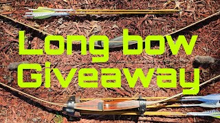 Unboxing  AF archery  90 Amazon longbow  Traditional archery  giveaway [upl. by Mcallister]