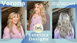 WIG REVIEW Verona by Estetica Designs in color R1226CHM [upl. by Ogeid]