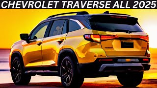 Chevrolet Traverse 2025 ReviewInteriorExteriorFirst LookFeaturesPriceAbd Cars Review 2024 [upl. by Droffig74]