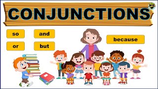 Conjunctions  Conjunctions for kids  What are conjunctions  Conjunctions in English Grammar [upl. by Dnesnwot]