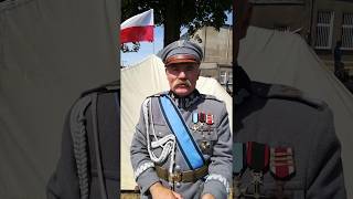 Marszałek Józef Piłsudski zaprasza do Hymnu w Starogardzie Gd [upl. by Eedna]