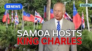 Samoa hosts King Charles and thousands of visitors for CHOGM  The Pacific  ABC News [upl. by Tnias]