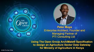 Using The Open Group ArchiMate® Specification to Design an Agriculture Sector Data Gateway [upl. by Nylecaj]