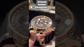 Mido​ Baroncelli​ Chronograph​Moonphase​ Rose​gold​Black​ rungsbchannel [upl. by Crowns]