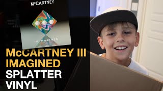 UNBOXING  McCartney III Imagined Splatter Vinyl [upl. by Ramgad208]