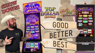 Top Dollar Grand Vs Double Top Dollar 🎰 Which Slot game will win more [upl. by Nottirb]