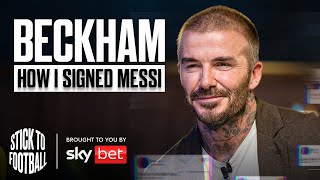 Beckham on Netflix Doc amp Messi  Stick to Football EP 2 [upl. by Nhguavaj955]