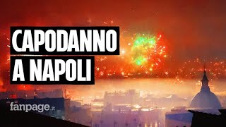 Capodanno a Napoli lo spettacolo dei fuochi dartificio [upl. by Wilda]