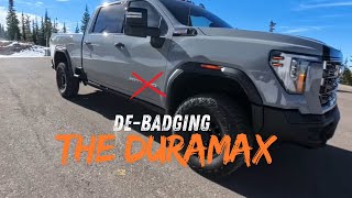 DeBadging the Duramax [upl. by Buehler583]