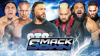 Roman Reigns Randy Orton Zilla Fatu vs Tama Tonga Solo Sikoa Jacob Fatu  Tag Team Match Smackdown [upl. by Hplar]